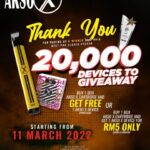 Aaron Aziz Instagram – Yes free #AksoX guys dgn setiap pembelian Occ/cartridge. Sabah & Sarawak top up RM5 sahaja dapat device percuma. @officialaksomalaysia @vapeempiremalaysia #TheVapeDon #BeRadical