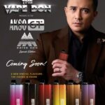 Aaron Aziz Instagram - Alhamdulillah. Akhirnya it’s here guys!! Malam ni nak share dgn korang 6 flavour creamy baru #aksogtaaseries @officialaksomalaysia @vapeempiremalaysia #ThevapeDon