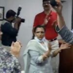 Abhirami Suresh Instagram - I couldn’t ask for more on the occasion of Women’s day! Such a warm and memorable experience at the Kochi Customs Office. The officers, the dignitaries and I had a wonderful hour of rejoice and to my surprise they let loose just like a bunch of teenagers! Thanking God Almighty for the moment, the memory, the lessons and honour! HUMBLED ♥️🥲🙏🏻 #KochiCustomsOffice #WomensDay
