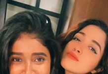 Abhirami Suresh Instagram - Flop story but a cute soup story 👯‍♀️ @ebbietoot 😘❤️