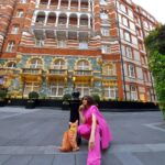 Adah Sharma Instagram - Is pretty Ketki in the last image ORANGE or PINK ? 🤓🤓 , , Wearing @zara , , P,S, Did u like #StarKidRadhaSharma 's new car ! 🐅 #londontourism #pantsuit #pink #100YearsOfAdahSharma #adahsharma London, United Kingdom