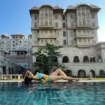 Aditi Sudhir Pohankar Instagram - Let’s go swim !!! Photo credit @niveditapohankar HMU @khushbusoni06 Outfit @varuneshpal . . . . . #aaditipohankar #she #swim #love #beauty #beautifuldestinations #insta#instagram #instafashion
