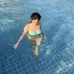 Aditi Sudhir Pohankar Instagram - Beating the summer heat ? Hell yeah ! What’s your summer time get away ? Video @niveditapohankar HMU @khushbusoni06 . . . . . #aaditipohankar #she #aashram #bikini #pool #swimwear #swimming #waterbaby #hotmodel #instagram #instagram #instagood #style #styleinspo #fashion #fashionista