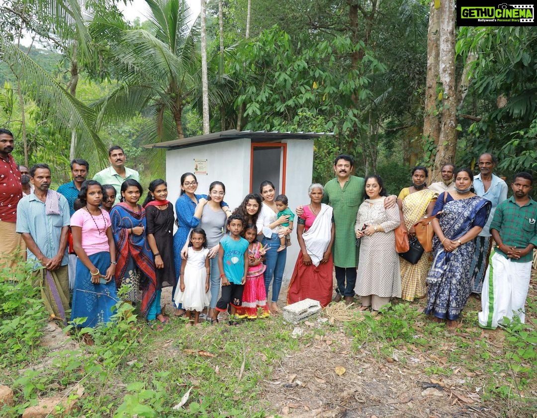 Ahana Kumar Instagram - Through @ahadishika_foundation , our Social Help Initiative , we are happy to have provided toilet facilities for the members of Valiyakaala Tribal Settlement in Vithura Panchayat , Trivandrum. We want to extend our heartfelt gratitude to @ammucarecharitabletrust , a Charity Organization by the gracious Mohanji , a good friend of my father , who came forward and became a part of the cause with his generous donations. The 32 families at the Valiyakaala Tribal Settlement have been living the past 20 plus years without toilet facilities , because of which they have had to go into the forest to get things done. And most mornings , being misty and cold have led to many of them being injured by wild animals. Today , we are happy to have been able to resolve 1 of their issues , by providing 9 Toilets to the most needy amongst them. There are many to go! π It was truly heart-warming to personally meet and interact with all of them , lovely people. And thank-you for the delicious food π If you have or know people with genuine concerns , or if you are or know people who wish to donate and be part of good causes , get in touch with us at @ahadishika_foundation πΈ