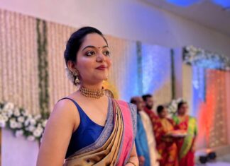 Ahana Kumar Instagram - And just like that , Meenakshi got married ♥️ Can’t exactly believe it , but any which ways …. 😘♥️ @meenakshinairsuresh 🤗