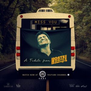 Ajaneesh Loknath Instagram - "We Miss You Appu" tribute song from #hostelhudugarubekagiddare to @puneethrajkumar.official sir is Out Now on ABBS Studios Youtube Channel.

Song link in Story.

@bobby_c_r #Abbsstudios
