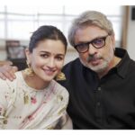 Alia Bhatt Instagram - In conversation with the one and only - Sanjay Leela Bhansali 🤍🌙 Love you sir!!!!! ☀️☀️☀️☀️