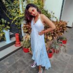 Amala Paul Instagram - Andddd that's a wrap to Holi. See you next year! 🧡💙💜❤️💚💛 #untilnextyear #colours #white #ootd #homesweethome 📷: @ajishpremphotography