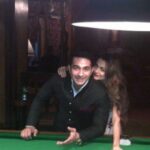 Amrita Arora Instagram – Happy happy shak day ❤️❤️ I was made for loving you baby ,you were made for loving me 🎤 Happy birthday my king 👑 @shaklad ❤️🏆🕺🍷