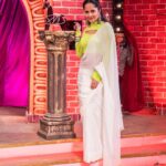 Anasuya Bharadwaj Instagram - 🕊💚🤍 #Jabardast #tonyt @gaurinaidu 🤍