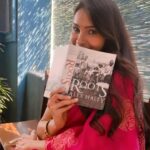 Andrea Jeremiah Instagram - My #bookofthemonth & #onset companion is the magnificent #Roots ! Aptly described as a labor of love, it’s taking me on quite a journey… What’s on your reading list ? 🤓 #bookclub #reading #books #booklover #bookworm #setlife