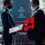 Angira Dhar Instagram - The RULE BREAKER vs THE RULE ENFORCER. Watch the battle unfold on April 29th. Trailer out in 2 days #Runway34 #Runway34TrailerOnMarch21 @amitabhbachchan @ajaydevgn @rakulpreet @boman_irani @carryminati @aakankshasingh30 @adffilms @kumarmangatpathak @vickssharma @meenaiyerofficial @panorama_studios @hasnain_husaini @jaykanojia @iamsandeepkewlani