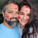 Angira Dhar Instagram – आज रंग है ❤️
