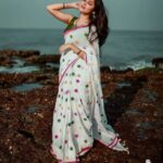 Anikha Instagram - 💚💛❤️ @thepallushop @rainbowmedia_photography