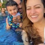 Anita Hassanandani Instagram - 13 months of cuteness! Thank you god! Universe! Everything! For this fulfilment that can’t be expressed in words. Love you my jaan @aaravvreddy @rohitreddygoa