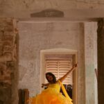 Anjali Patil Instagram - Van Gogh singing her song through the dilapidated minds and cities… @kuthiraivaalthefilm is entering second week in theatres:) Visual Poem : @aishwaryashok Costume Design : Datcha dayal Styling: @binita_ramanathan Dop : @haya_dp Yaazhi Team : @aravindnaga.nft @m0shuu @palaniappan_kathir @yaazhifilms