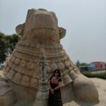 Anju Aravind Instagram - Lepakshi- monolith-nandi