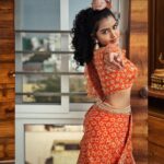 Anupama Parameswaran Instagram - चाहत 💋 Styled by: @meghanaalluri Outfit by: @seharrebysahitheereddy Accessories by: @thetrinkaholic