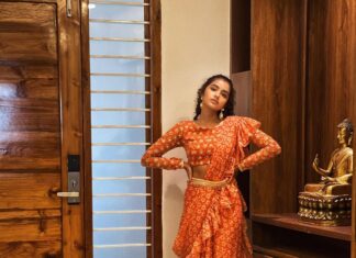 Anupama Parameswaran Instagram - चाहत 💋 Styled by: @meghanaalluri Outfit by: @seharrebysahitheereddy Accessories by: @thetrinkaholic