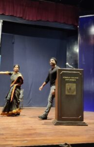 Arun Vijay Instagram - Thanks for the love!!❤ 
#ethirajcollege #electrifying
#warhorse #AV