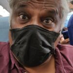 Ashish Vidyarthi Instagram – Flying back to Mumbai with an amazing talent.. A dear senior whom I have met often over the years… Thank you for your contribution to music and life, Usha di. @usha.uthup