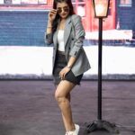Ashna Zaveri Instagram - You, looking at me, looking at you ... #onset #shootmode #chennai Stylist : @abarnasraman Blazer : @abarnasundarramanclothing 📸 @praveenraj_cinematographer Chennai, India