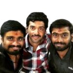 Ashwin Kakumanu Instagram – Then and now, my squad. @thiru.priya  and @dharma_raja333