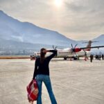 Asmita Sood Instagram - Catch me if you can 🎯 #highflyer #kullu #offgrid #reccediaries #readysetgo #mountains #himachal #sunrise Kullu, Himachal