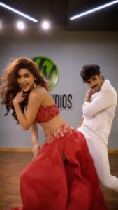 Avantika Mishra Instagram - Dancing my way into March with some #ArabicKuthu 💃 AVANTIKA x RONAK 🔥 Choreographed by @saironak @hydance.in My outfit styled by @praptigarg Wearing @bhanulabel MUAH @edwardmakeupartist Videography by @everythingwith.kapil . . . . #halamathihabibo #thalapathy #beast #reelsinstagram #reelitfeelit #trendingreels #dance #tamilsongs #tamilcinema