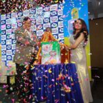 Bhama Instagram - Thank you Kamal Johari & Karthik Johari @snuggybabydiapers 💞 Thank you @milandesignkochi 💛@sherlyregimon 💛for the Gold Attire (Gauri & Me )😊 # Snuggy Gold #Re introduced #Gauris first Prgrm #Family # Cochin @shibin4865 💛 Kochi, India
