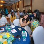 Bhama Instagram - Thank you Kamal Johari & Karthik Johari @snuggybabydiapers 💞 Thank you @milandesignkochi 💛@sherlyregimon 💛for the Gold Attire (Gauri & Me )😊 # Snuggy Gold #Re introduced #Gauris first Prgrm #Family # Cochin @shibin4865 💛 Kochi, India
