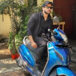Bharath Instagram - 🧢😎🛵 !! (Wore helmet 🪖 during the ride )🤩#happyweekend