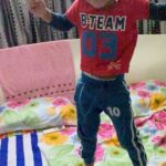 Bharath Instagram - MEET #aadhyan THE JUMPING JACK !! #reels #instagram #viral #fun #love