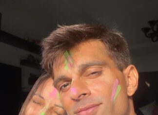 Bipasha Basu Instagram - Happy Holi ❤️ #monkeylove #happyholi2022