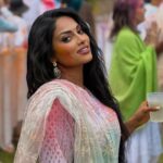 Chandrika Ravi Instagram - Holi, the festival of colors, is the celebration of good over evil, and the welcoming of spring and its harvests. Celebrated all around the world, it’s a day to laugh, have fun and rejoice in the spring air. This year I celebrated it again with my favorite Lassi brand @dahlicious at the @artha holi festival in LA! I got to eat and drink @dahlicious to my hearts content, threw color and danced way into the night, plus it kicked off with a sound bath from Artha wellness sanctuary. Until next year… Happy Holi! #Arthafest #Dah!Partner Los Angeles, California