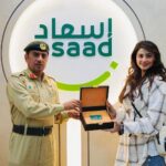 Daisy Shah Instagram – Thank you @masoud_alhammad Sir & @dubaipolicehq 
For Giving Me The #ESAAD Privilege Card and for a very warm welcome At your Office 🤗⁣
⁣
Lots Of Love To Dubai ❤️. 
⁣
Special coordination & Thanks to @evergreendxb 
@mohammadrihab_ 
@hasinhasi 

For The Invitation.