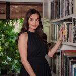 Dia Mirza Instagram - I love wearing #SustainableFashion brands from #India. When I dress up for work my team ensures we choose designers that care for the health of the planet and people. This black dress is from @thesummerhouse.in 🤍 The Summer House is a small and honest company based out of Bangalore, India. They design and handcraft clothing and homeware for the cerebral chic woman across the globe. The Summer House, have made a choice to question every process and ask if they can do it better. They have made a choice to say no to the easy way of sourcing materials. All their fabrics come from an environment that does not abuse the earth. All their clothing is made in their own production studio. Each edit they produce has a story, and heart and use responsible processes and old fashioned techniques to create products that will outlast the season. They design and manufacture in small batches, keeping in mind ethical production, quality and affordability. They have made a choice to be inclusive, fair and responsible. At The Summer House, it is believed - Pure is Beautiful. As we work to make the shift towards #ConsciousConsumerism, The Summer House shows us how. Thank you @theiatekchandaney for sourcing this beautiful garment and always helping my work reflect my values. Hair by @lakshsingh__, Make Up by me 🙃 Photos by @rishabhkphotography #OOTD #SDGs #GlobalGoals #ForPeopleForPlanet #BeatPlasticPollution Bandra World of Storytellers