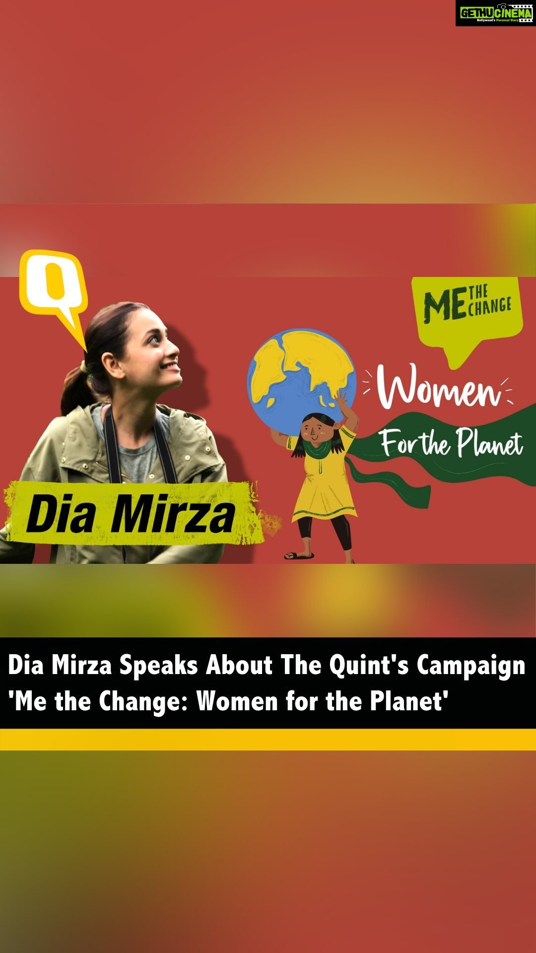 Dia Mirza Instagram - As we celebrate International Women's Day, through the month of March, The Quint is bringing you stories of women leading from the front, women eco warriors who are bringing about real change from ground up. Women who are fighting with sustainable agriculture, women who are reviving forests, women who are reviving ponds and lakes, women who are water saviours. Women who are fighting for forest rights. Women in local communities are emerging as the real eco heroes, despite all odds. Grateful to bring the stories of these amazing women with @thequint to you ππ #MeTheChange #WomenForThePlanet #SDGs #GlobalGoals #ClimateAction #InternationalWomensDay