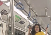 Disha Pandey Instagram - #progressiveindia #bengalurumetro 💃🏻🇮🇳 #proudindian #usepublictransportsavethecity Bangalore, India