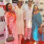 Divyanka Tripathi Instagram - #HoliParty💙💚♥️💛💜🧡
