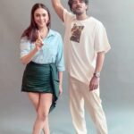 Dulquer Salmaan Instagram - One more day for Hey Sinamika to hit theatres near you !!! @brinda_gopal @aditiraohydari @kajalaggarwalofficial @preethaj @govind__vasantha_ @anuparthasarathy @radha_sridhar @officialjiostudios @sonymusic_south @globalonestudios @viacom18studios #HeySinamika #HeySinamikafromMarch3rd