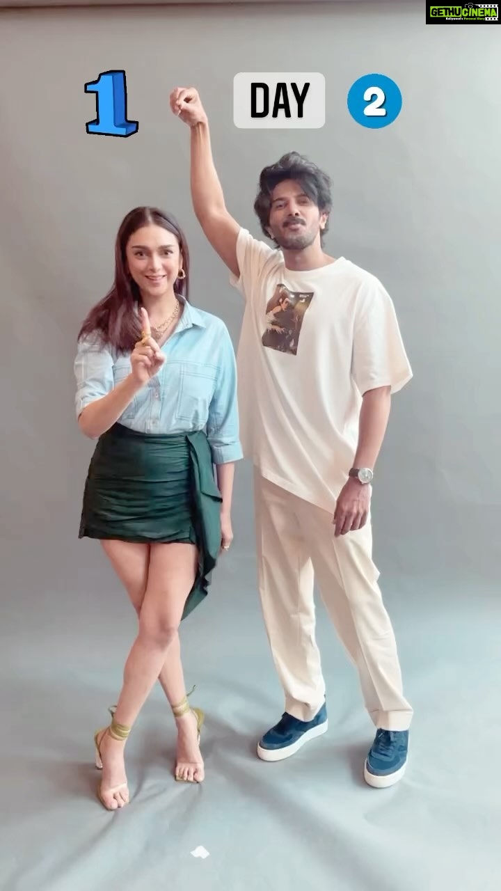 Dulquer Salmaan Instagram - One more day for Hey Sinamika to hit theatres near you !!! @brinda_gopal @aditiraohydari @kajalaggarwalofficial @preethaj @govind__vasantha_ @anuparthasarathy @radha_sridhar @officialjiostudios @sonymusic_south @globalonestudios @viacom18studios #HeySinamika #HeySinamikafromMarch3rd
