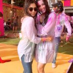 Eshanya Maheshwari Instagram - Colors of happiness and joy are the most beautiful colours of life hope they stay forever in your life ❤️🧡💛💚💙💗💜 HAPPY HOLI TO YOU AND YOUR FAMILY ☺️ #happyholi #holi #holifestival #friends #holi2022 #esshanyamaheshwari #esshanya