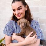 Evelyn Sharma Instagram - A little Sunday #memory of how cute baby Coco was 🥰😍 still is just as cute!!!