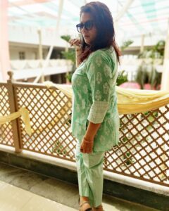 Falguni Rajani Instagram - ♥️🌸 Summer outfit :- @juniperjaipur #cottonsuits #cottonkurti #summervibes #summer #summeroutfit #summerdress #comfortzone #indianwear #fashion #ethnicwear #dressmaterial #onlineshopping #kurti #indianfashion #salwarsuitonline #suits #salwar #cotton #punjabisuits #kurtis #punjabisuit #dressmaterials #ethnic #salwarkameezsuit #india #instafashion salwarsuitsforwomen #bhfyp