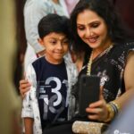 Fathima Babu Instagram - With the star kid Rithvik