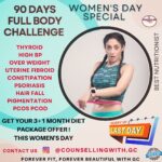 Gurleen Chopra Instagram - YOUR ULTIMATE PACKAGE OFFER IS HERE! WOMEN'S DAY SPECIAL ✨ GRAB IT NOW! When a women a healthy, the whole family is healthy. So take care of your ladies this year 💯 . Contact team @counsellingwith.gc @igurleenchopra . . . . . . . . . #womensday #womensdayoffer #womenshealth #womenhealth #healthydiet #homemadediet #healthylifestyle #organicfood #offer #dietpackage #counsellingwithgc #igurleenchopra #youtubeimgc