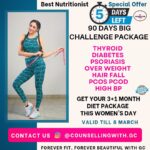 Gurleen Chopra Instagram - FAT TO FIT CHALLENGE 💯 % in 90 DAYS . SPECIAL OFFER 5 DAYS LEFT 👇 GET YOUR 3+1 MONTH DIET PACKAGE OFFER . . HOME MADE NATURAL REMEDIES 😍 . Book with us @counsellingwith.gc @igurleenchopra . . . . . . . . . . . . . . . . . . . . . . . . #fullbodypackage #homemadediet #healthybody #heathydiet #bestnutrition #womenhealth #homemadedietpackage #homemaderemedies #90dayschallange #acnetips #fatlosstips #thyroidtips #anxietyawareness #dailydietchart #transformation #obesity #obesitytips #natural #bestnutritionist #motivationalquotes #motivation #counsellingwithgc #igurleenchopra #youtubeimgc #2022