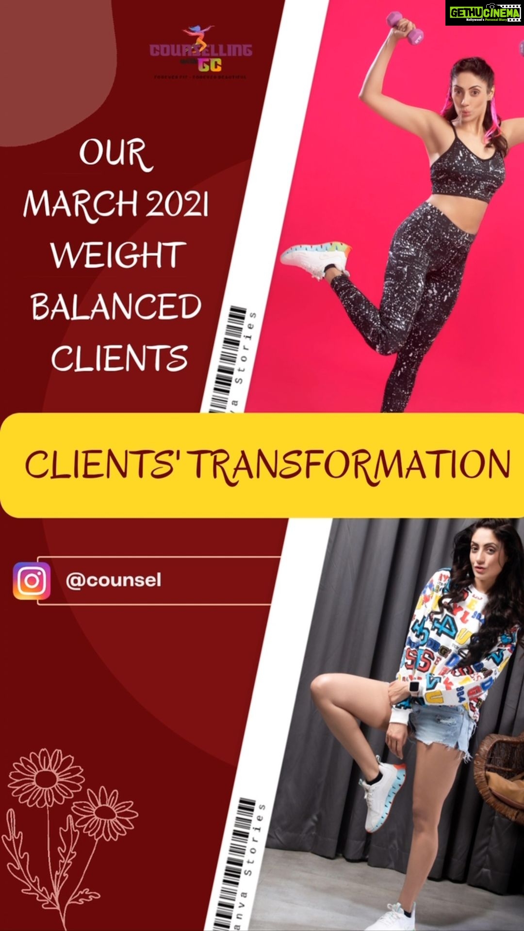 Gurleen Chopra Instagram - WE ARE SO HAPPY TO TREAT AND HEAL OUR CLIENTS JUST WITH GC HOME MADE DIET ✅😍 . Here are few of our last MARCH CLEINTS' RESULTS OF FATLOSS! . TREA OVERWEIGHT, UNDERWEIGHT, BODYWEIGHT ISSUES WITH US ! . NO PILLS❌ ONLY HOME MADE DIET 💯 . Contact team @counsellingwith.gc @igurleenchopra . . . . . #fatloss #fatlossclients #overweight #underweight #obesity #loosebelly #saggytummy #saggyskin #homemadediet #nutritionist #healthylifestyle #happyclients #clientsfeedback #naturaldiet #counsellingwithgc #igurleenchopra #youtubeimgc