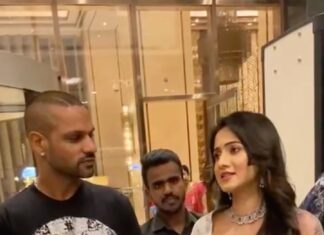 Harshika Poonacha Instagram - Some interactions are priceless ✨ With the Ace Cricketer and the Humble Gentleman @shikhardofficial ✨✨✨